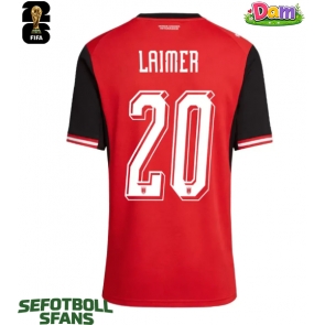 Österrike Konrad Laimer #20 Hemmatröja Kvinnor VM 2026 Kortärmad